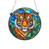 Tiger Stained Glass Effect Suncatcher